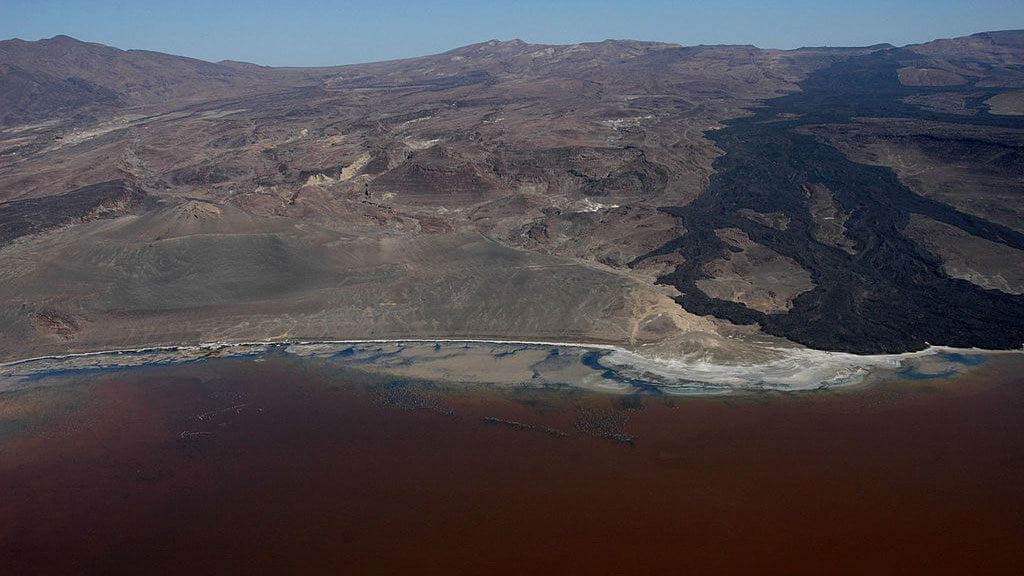 Lake Logipi in the Suguta Valley, Kenya