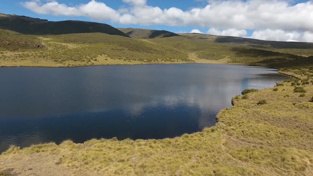 Lake Ellis on Mount Kenya - Lakes and Tarns on Mount Kenya