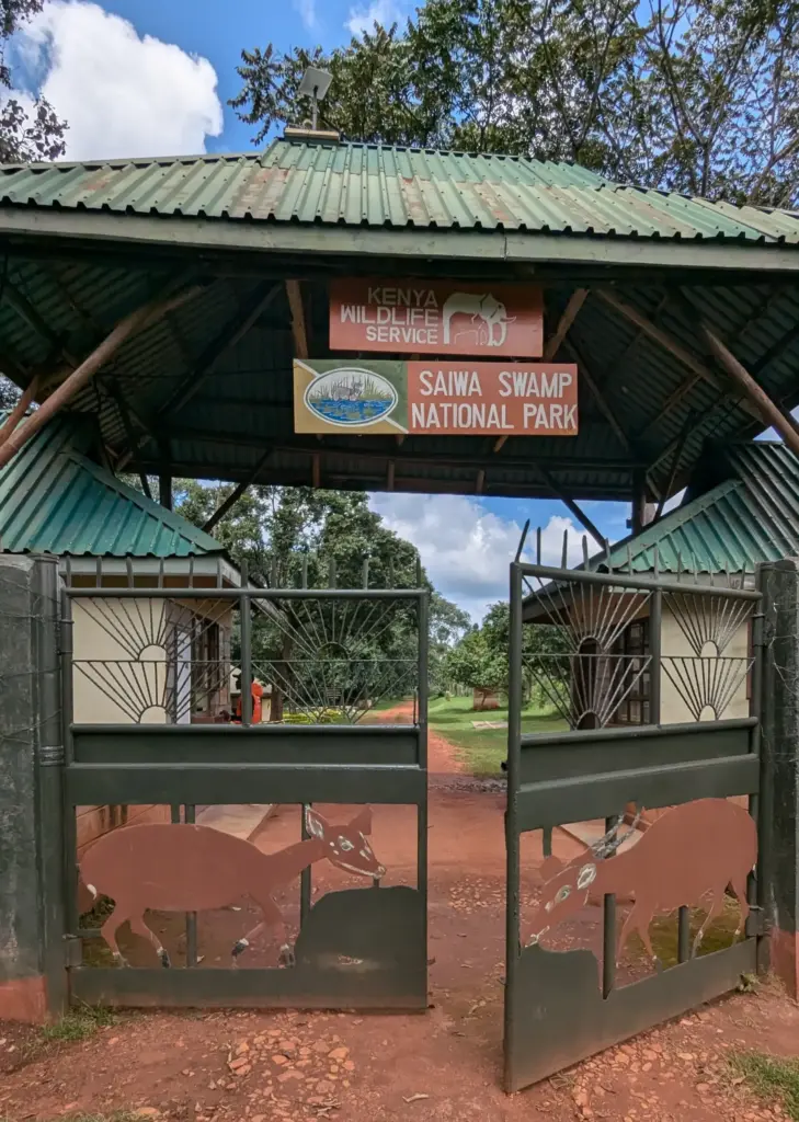 Saiwa Swamp National Park Main Gate